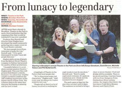 Hornsby Advocate Article - BCT